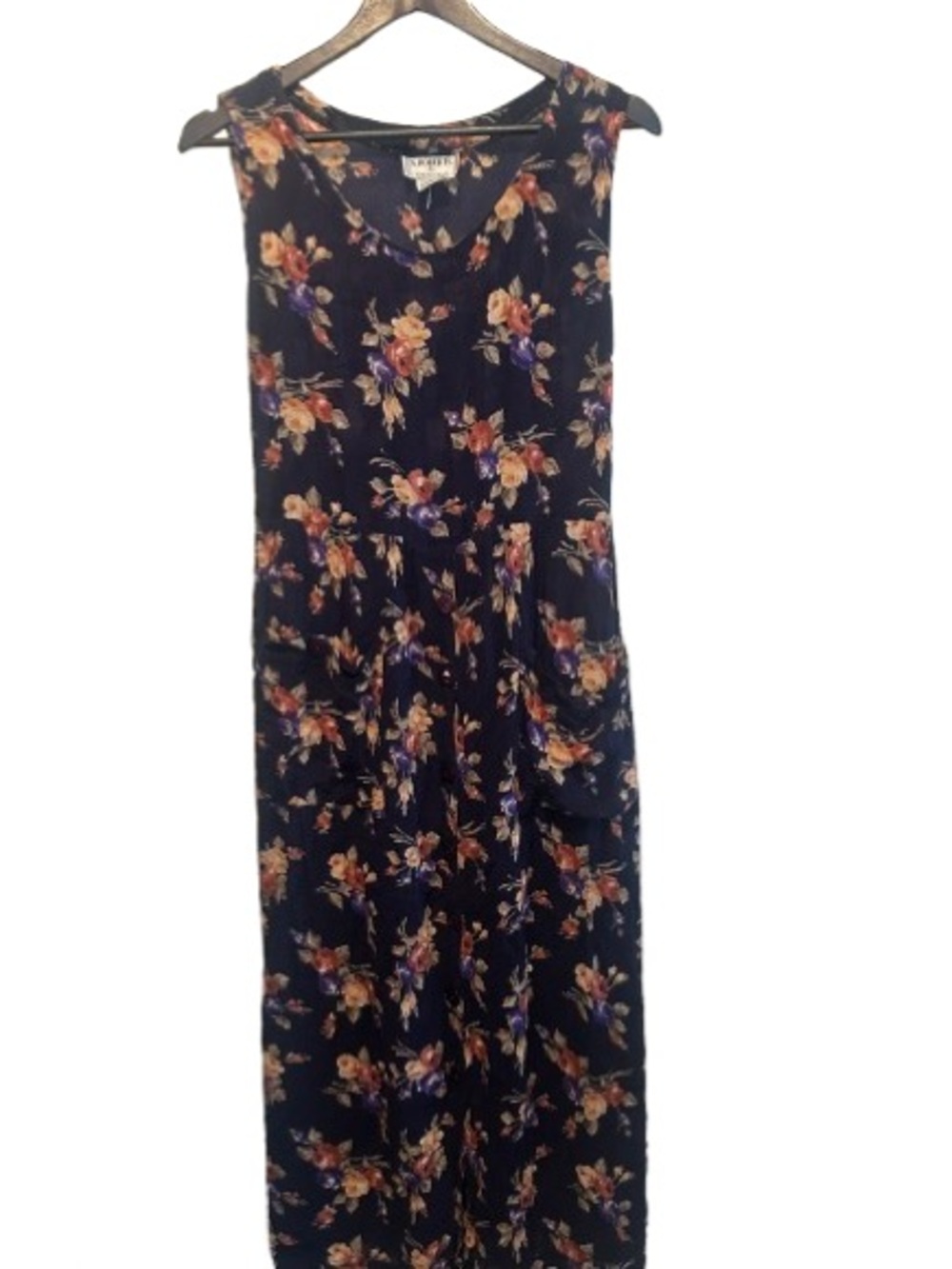 Vintage 90’s navy floral sundress